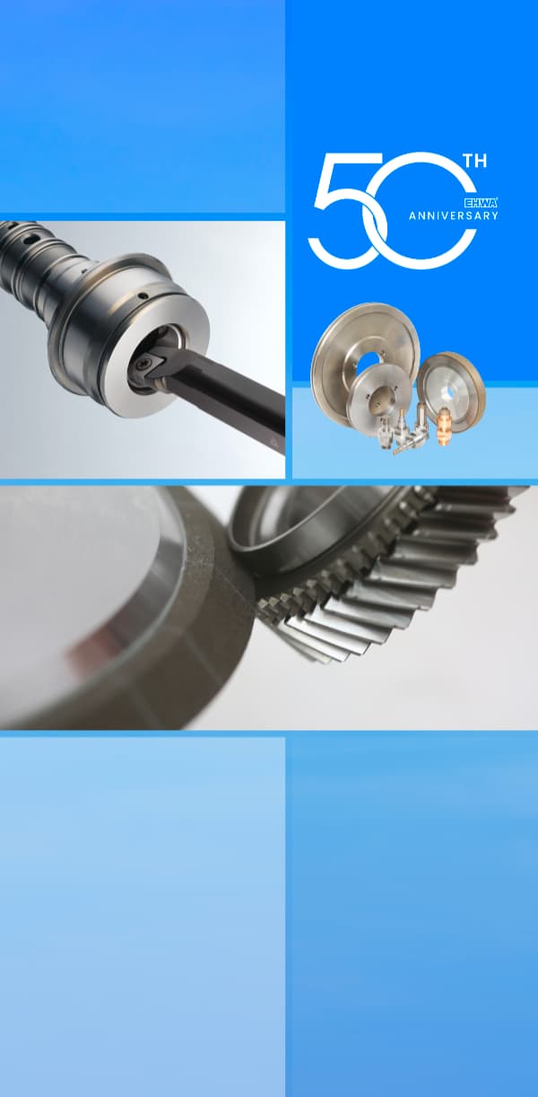 EHWA 50th anniversary and diamond tools